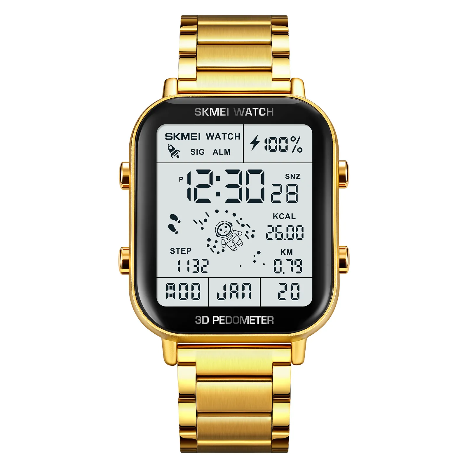 SKMEI 1888 Digital Pedometer Watch