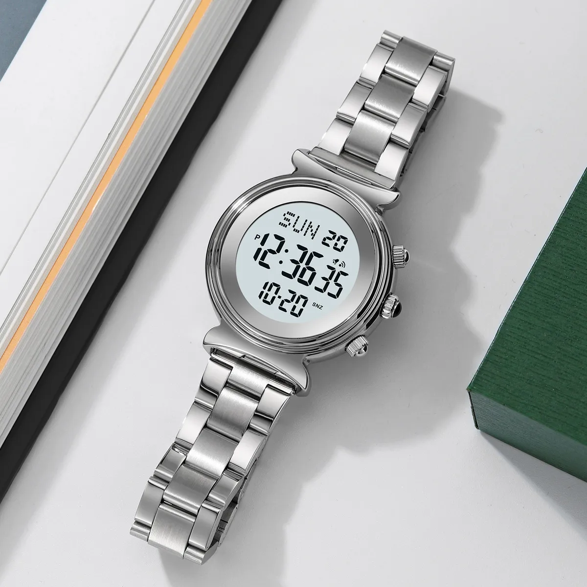 SKMEI 2408 Digital Azan Prayer Watch