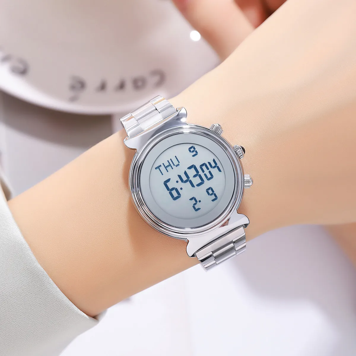 SKMEI 2408 Digital Azan Prayer Watch