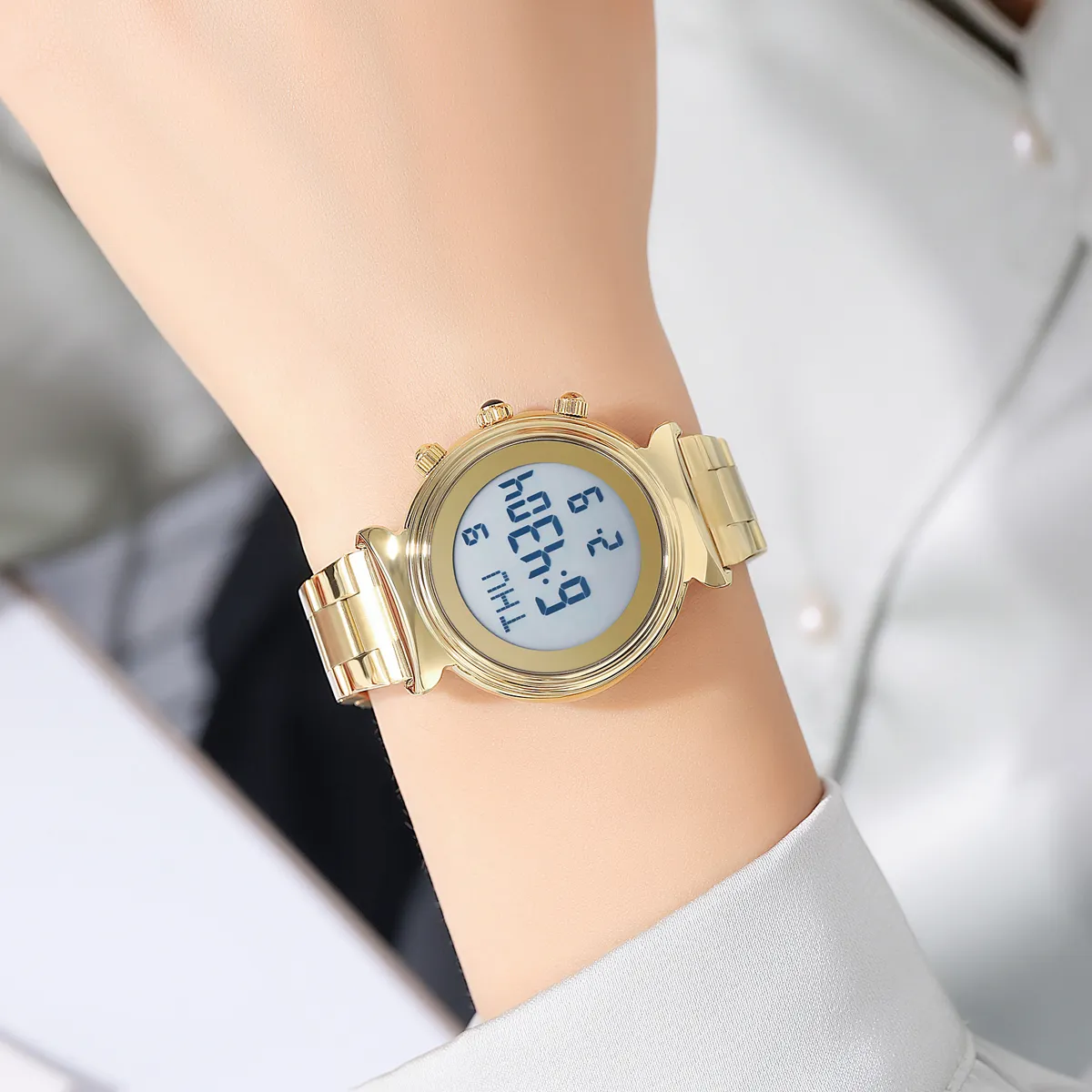 SKMEI 2408 Digital Azan Prayer Watch