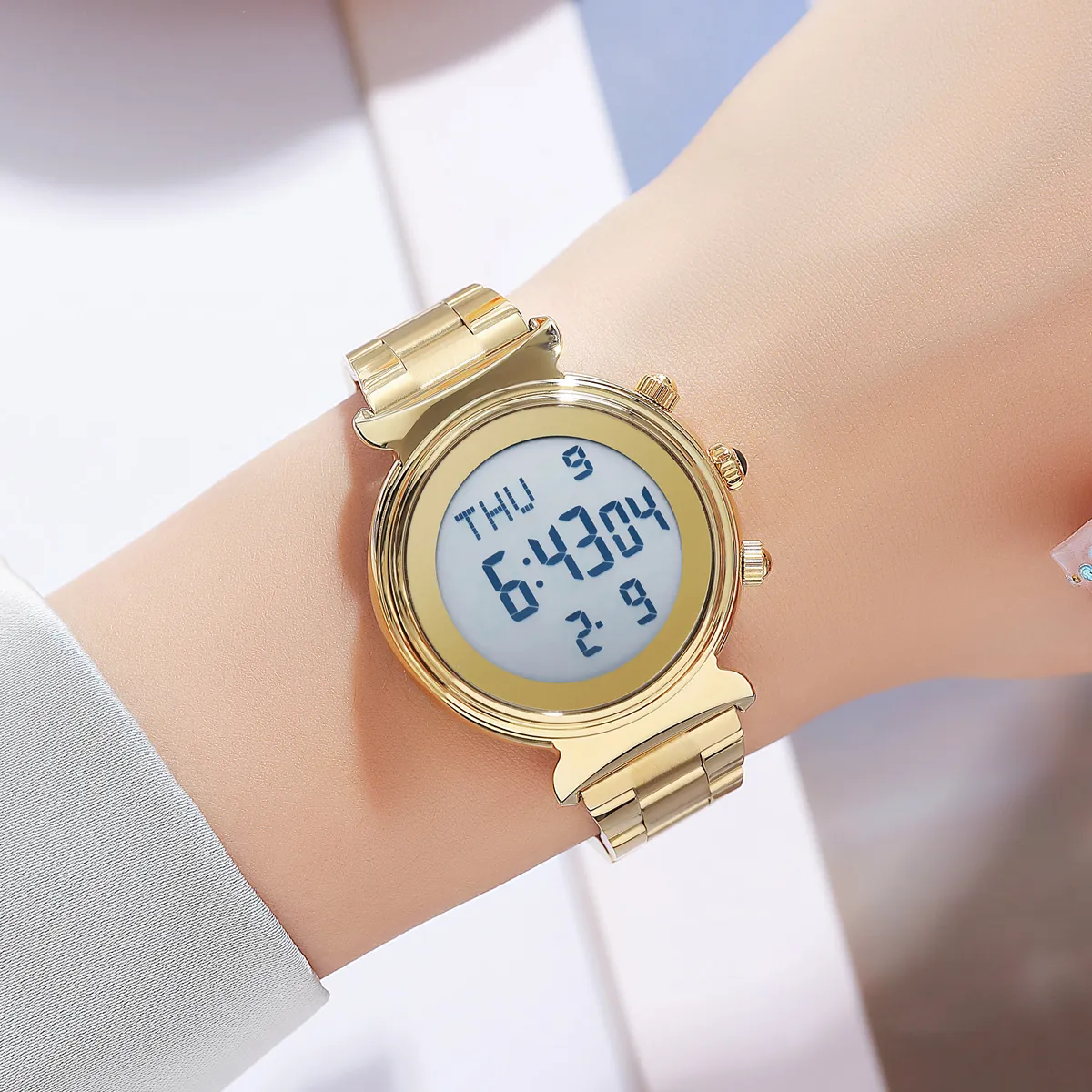 SKMEI 2408 Digital Azan Prayer Watch