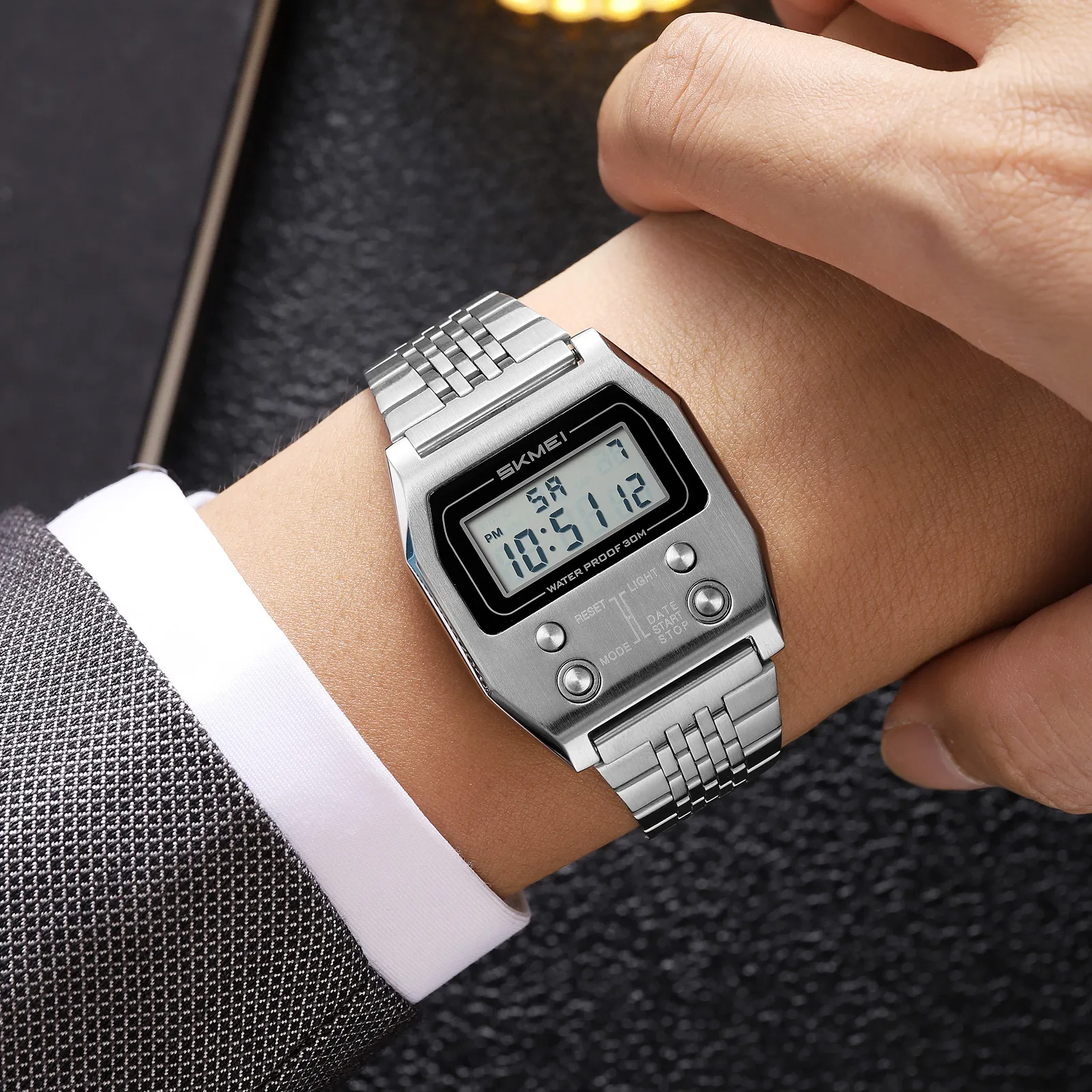 SKMEI 2460 Retro Digital Watch — view 7 of 8