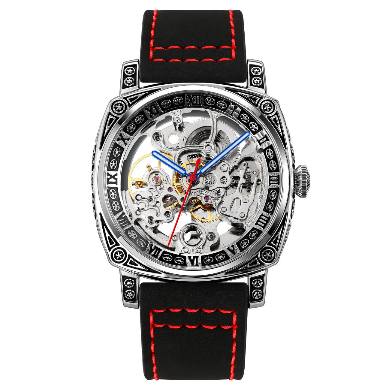 SKMEI 9271 Automatic Mechanical Skeleton Watch — view 2 of 9