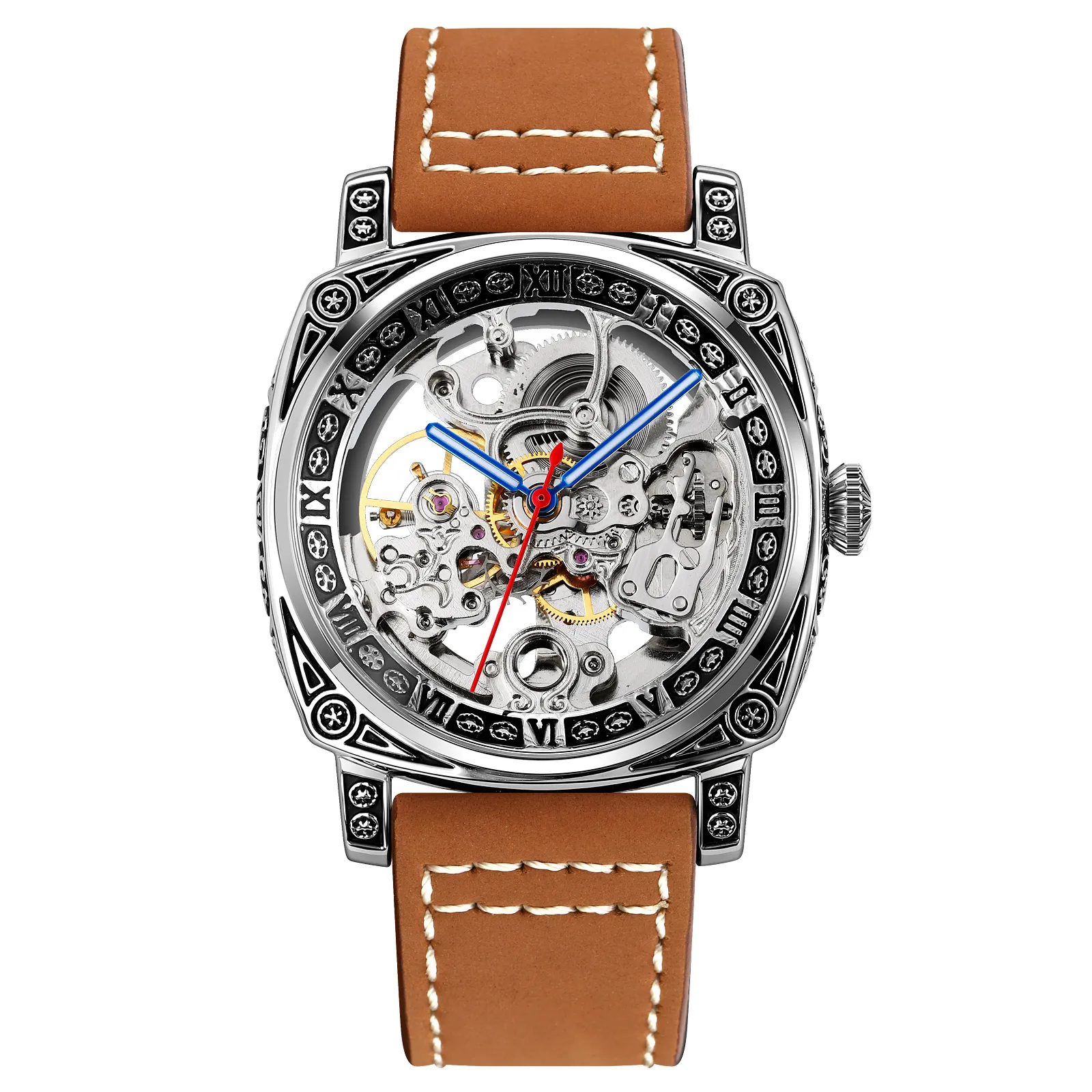 SKMEI 9271 Automatic Mechanical Skeleton Watch — view 7 of 9