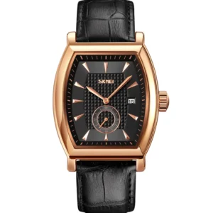 SKMEI 9306 Analog Leather Watch