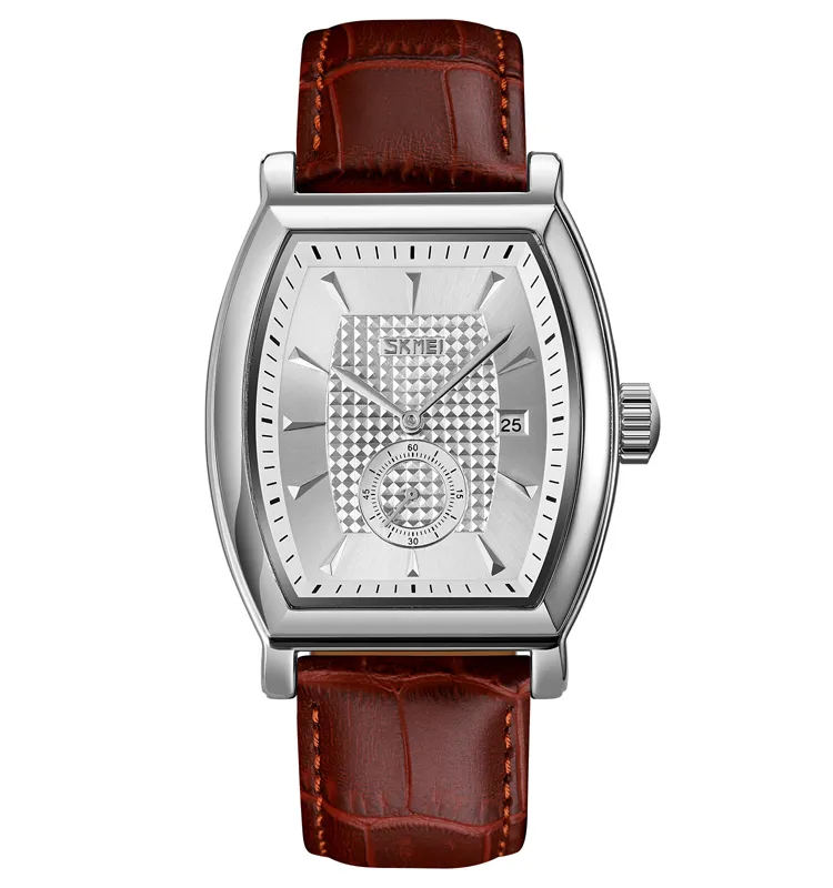 SKMEI 9306 Analog Leather Watch