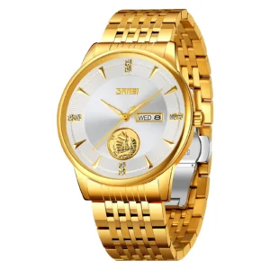 SKMEI 9309 Classic Analog Quartz Watch