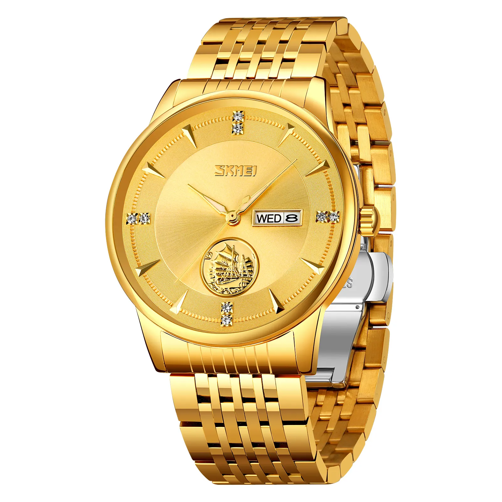SKMEI 9309 Classic Analog Quartz Watch