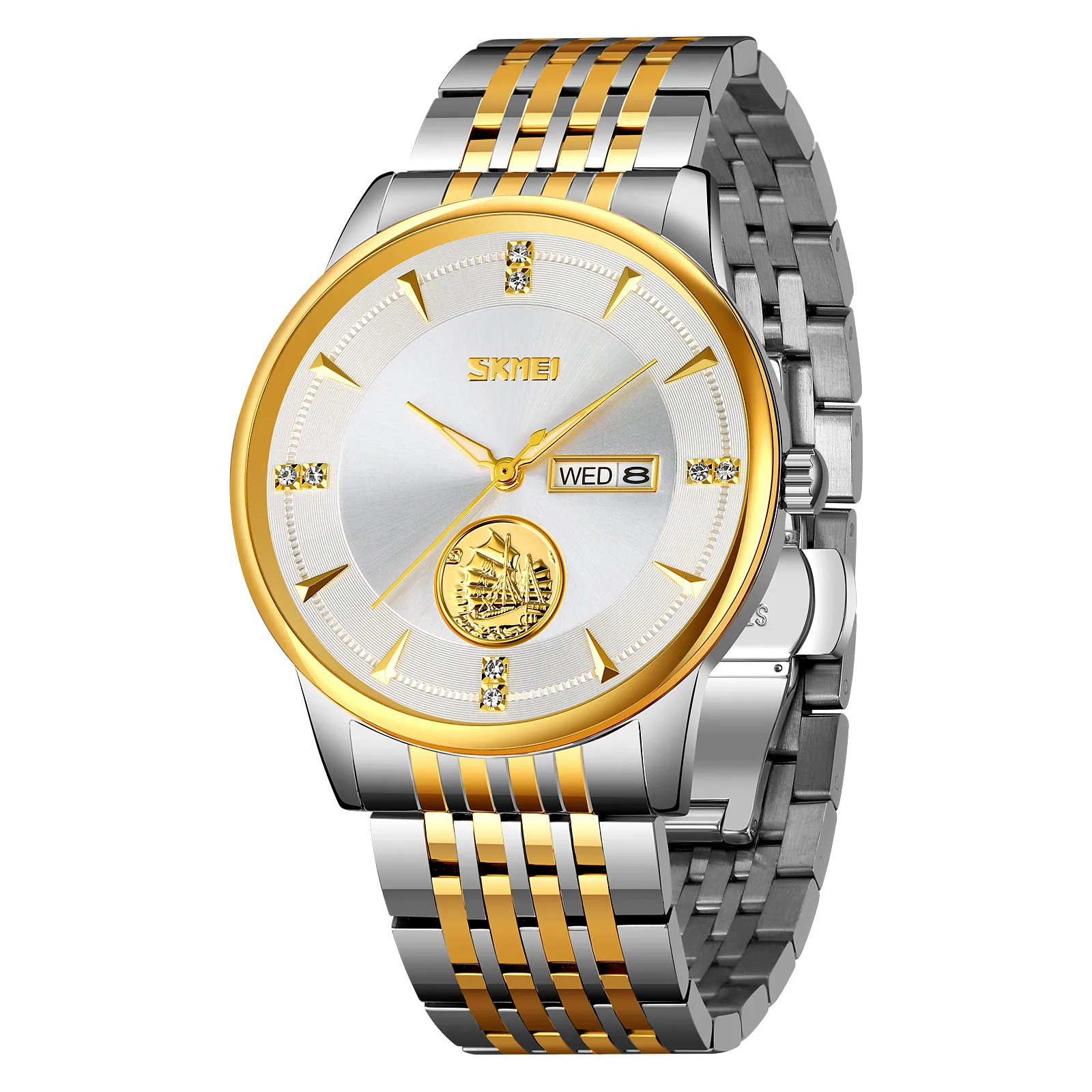SKMEI 9309 Classic Analog Quartz Watch