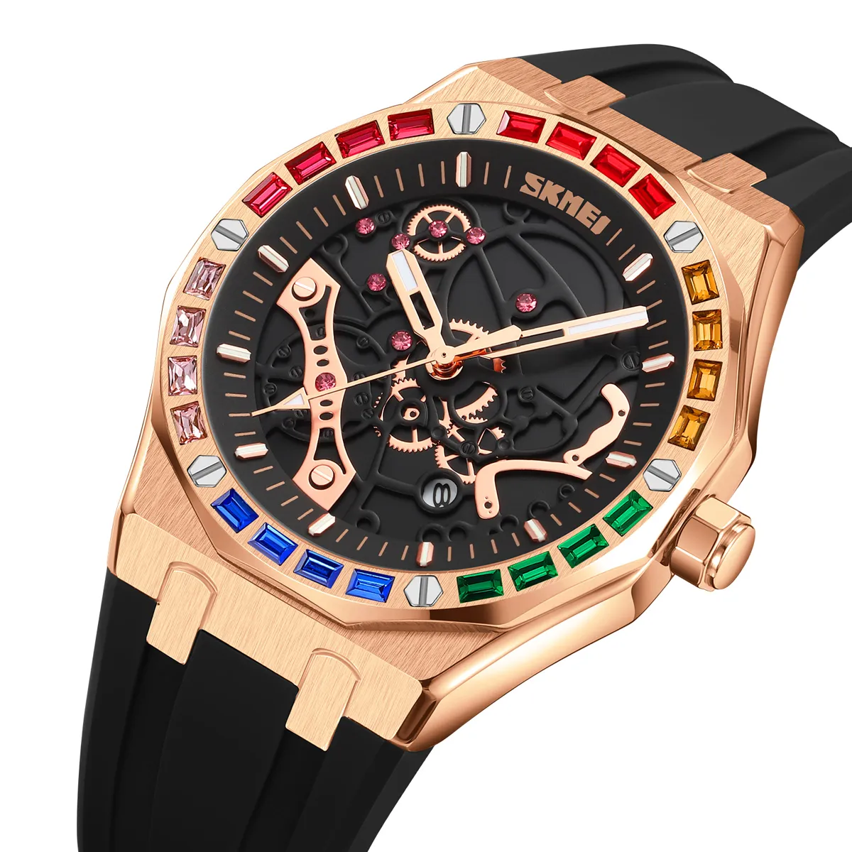 SKMEI 9365 Skeleton Quartz Watch — view 10 of 10