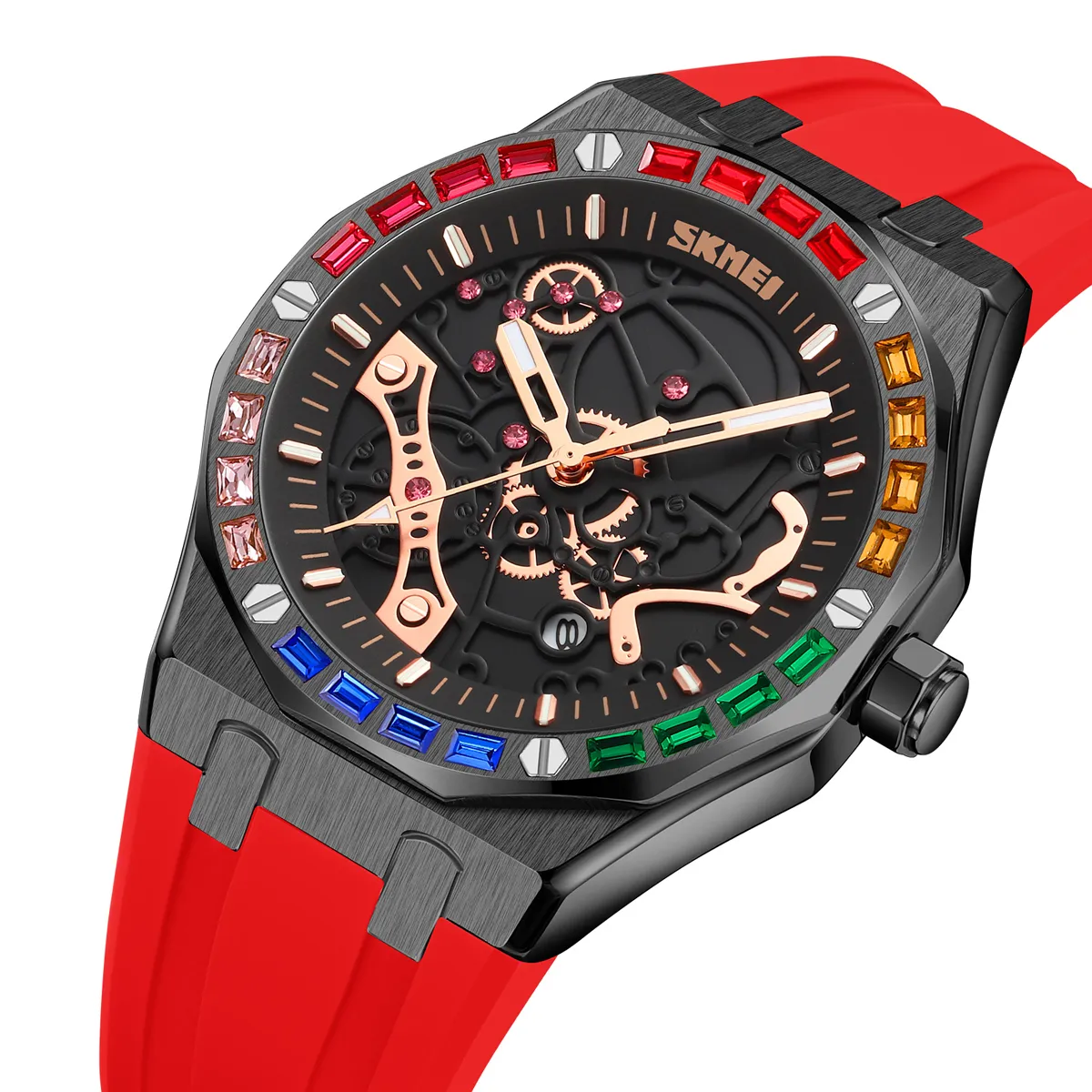 SKMEI 9365 Skeleton Quartz Watch — view 5 of 10