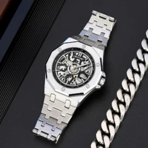 SKMEI M036 Automatic Mechanical Skeleton Watch