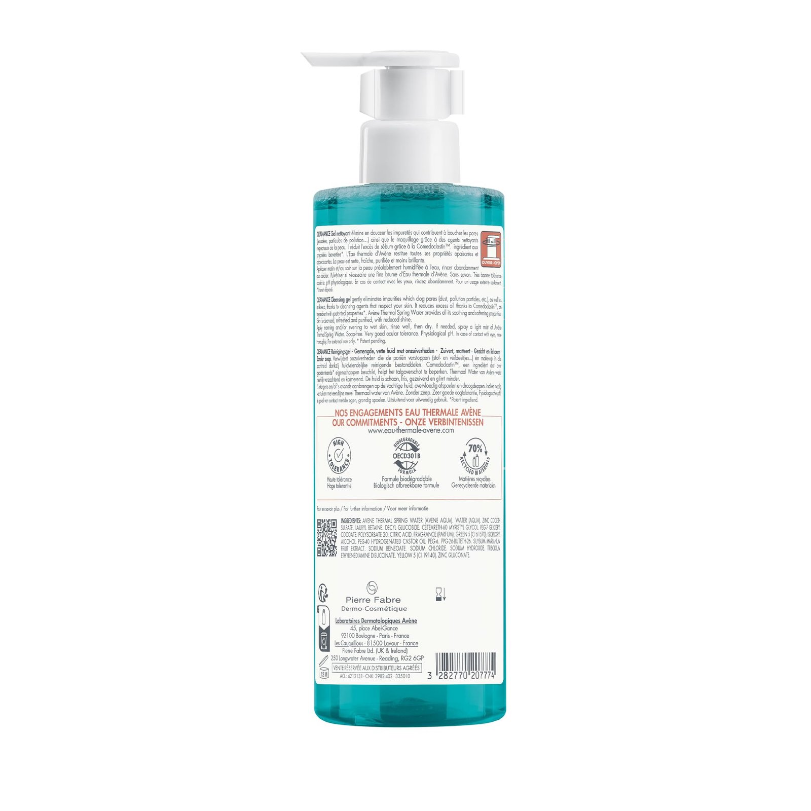 Avene Cleanance Cleansing Gel 400ml — view 2 of 6