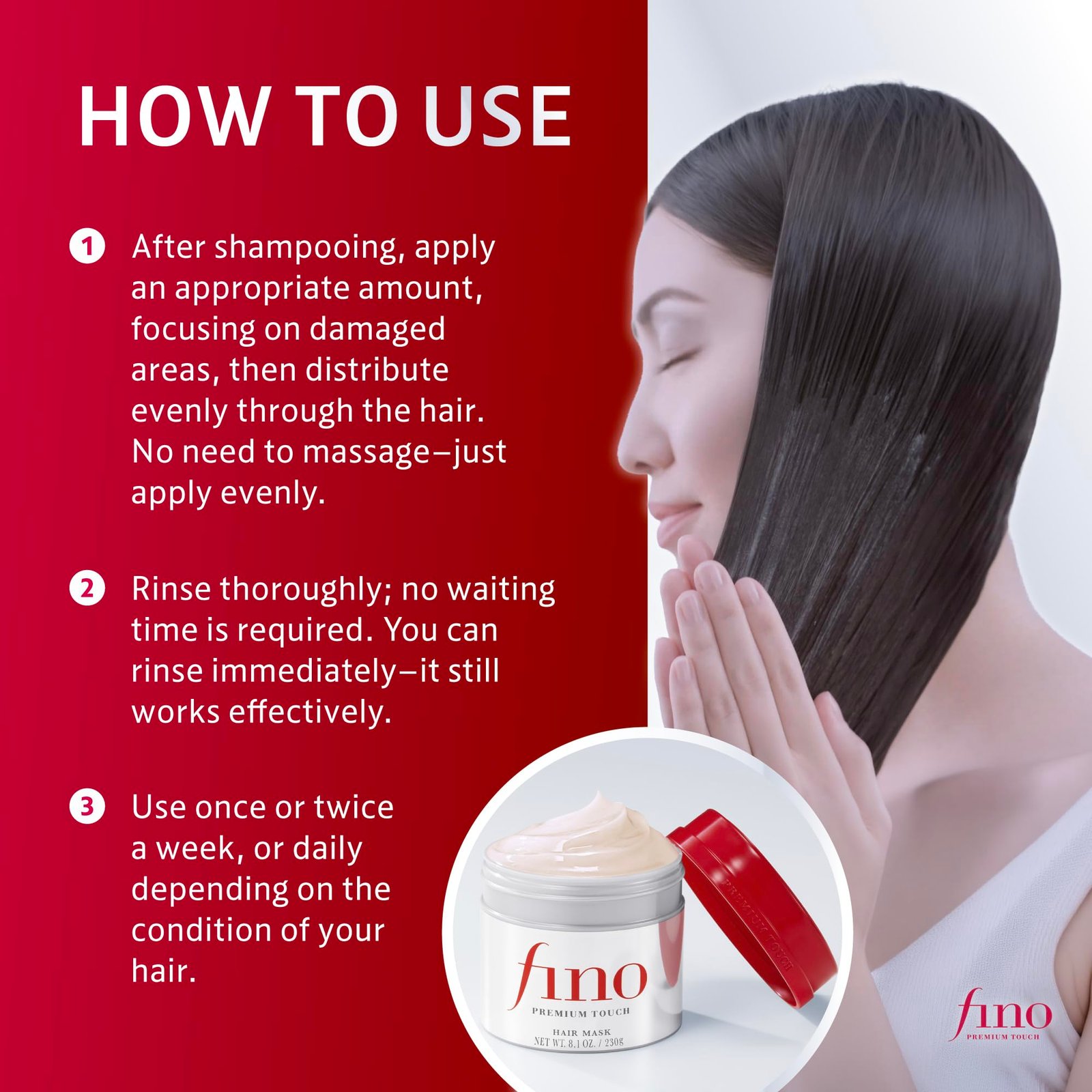 Fino Premium Touch Hair Mask 230g — view 5 of 6