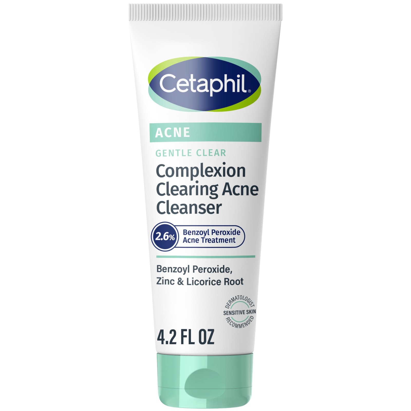 Cetaphil Gentle Clear Complexion Clearing BPO Acne Cleanser 124ml