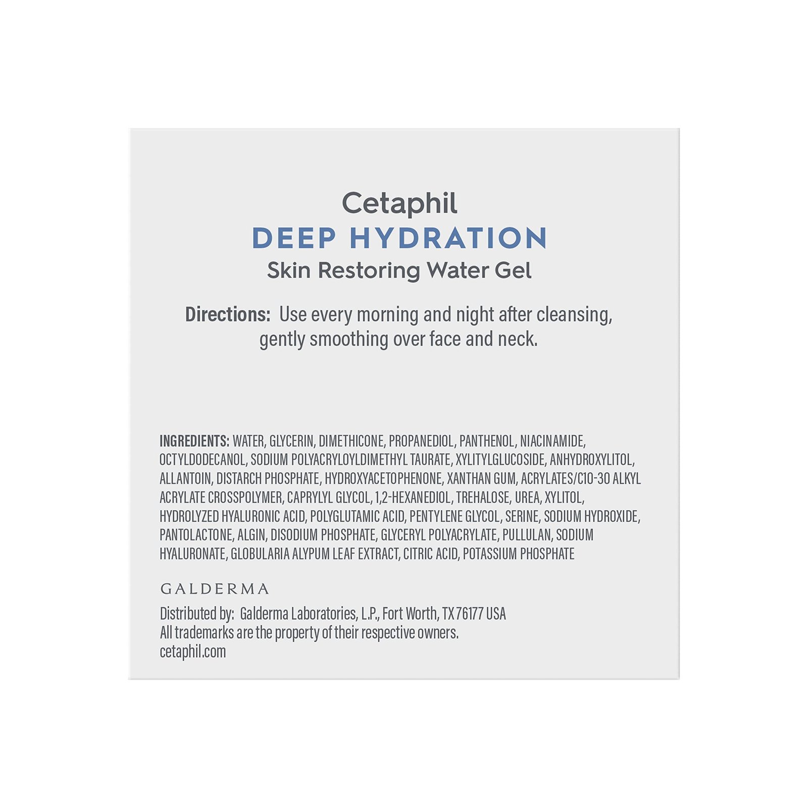 Cetaphil Deep Hydration Skin Restoring Water Gel 48g — view 3 of 6