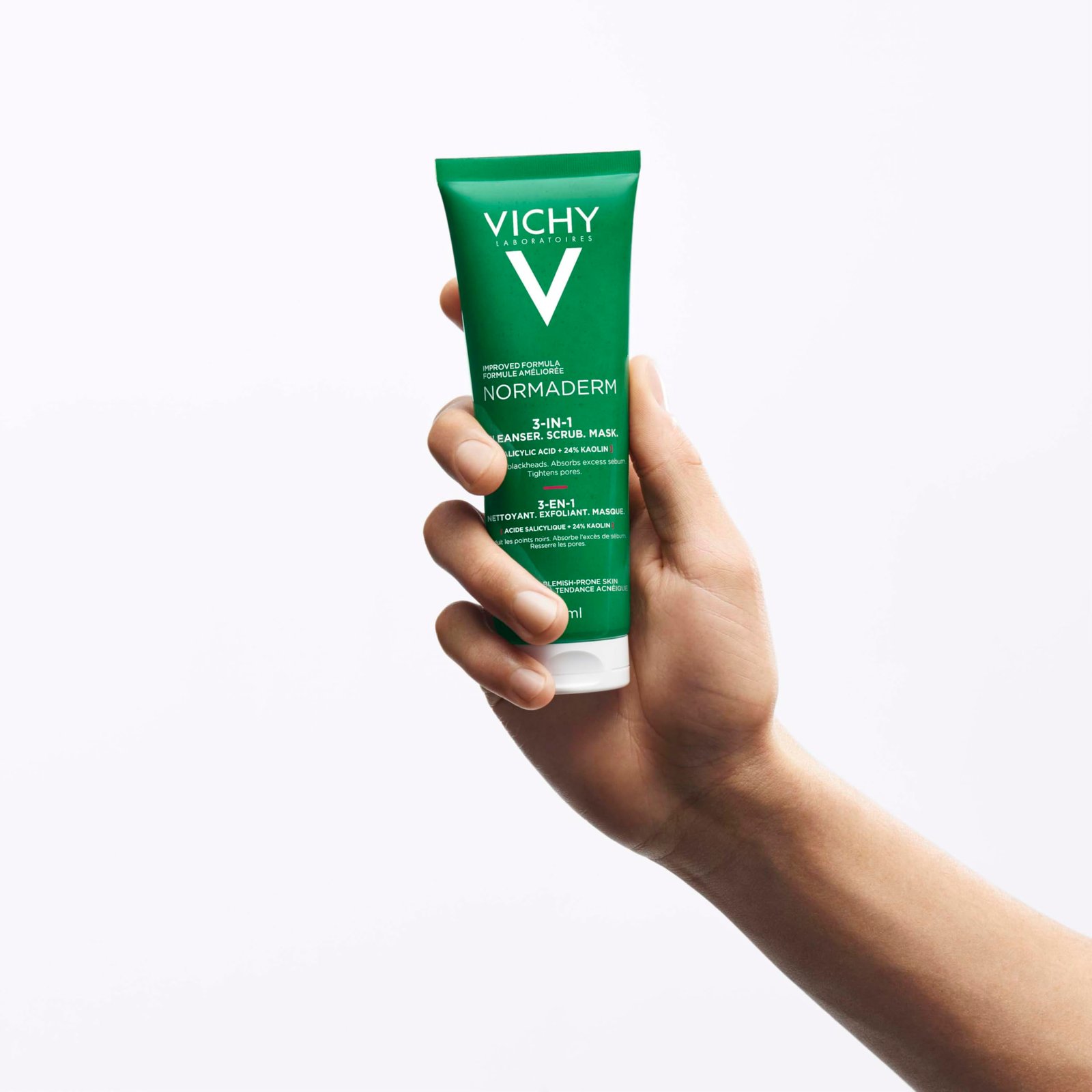 Vichy Normaderm 3-in-1 Cleanser Scrub Mask 125ml — view 4 of 6