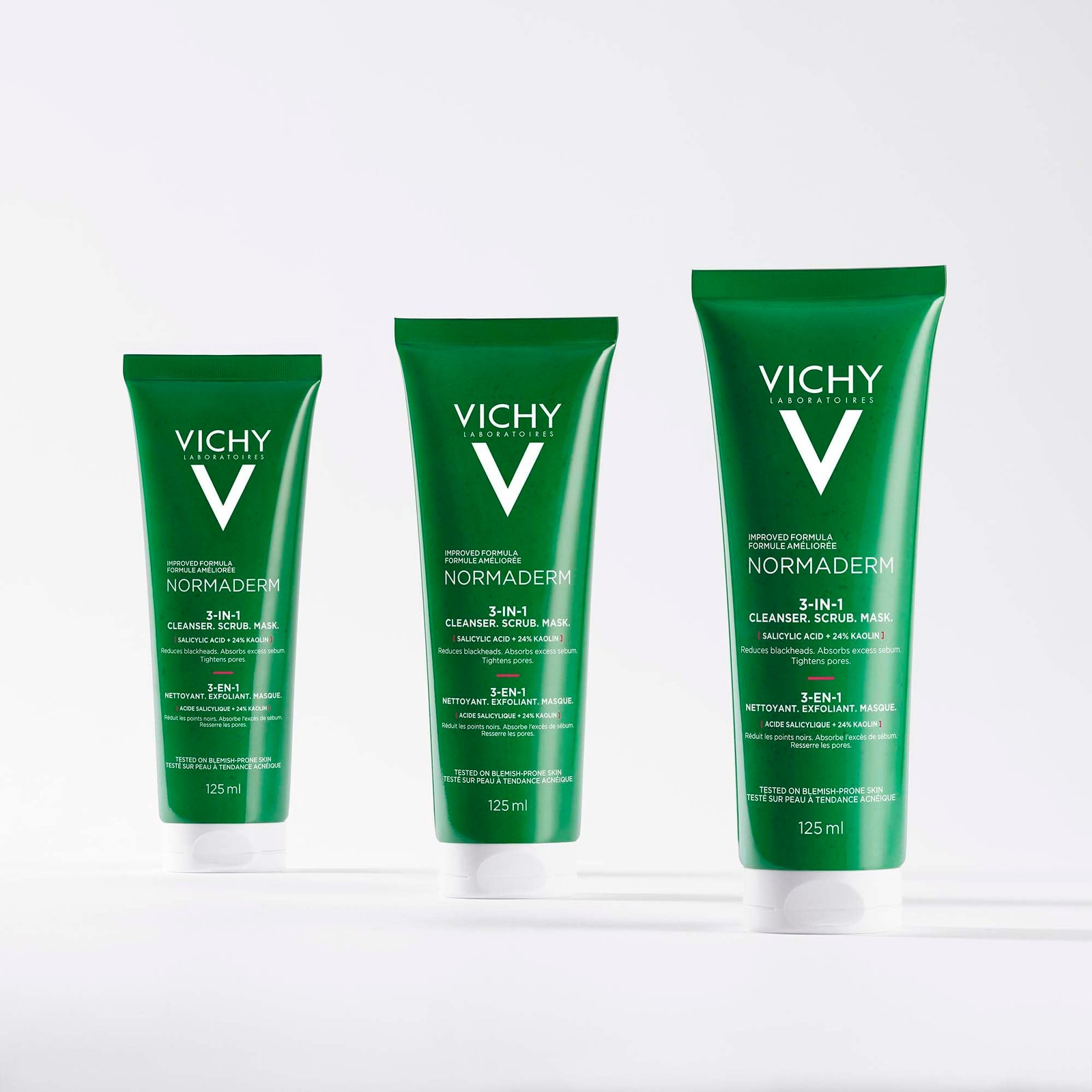 Vichy Normaderm 3-in-1 Cleanser Scrub Mask 125ml — view 5 of 6
