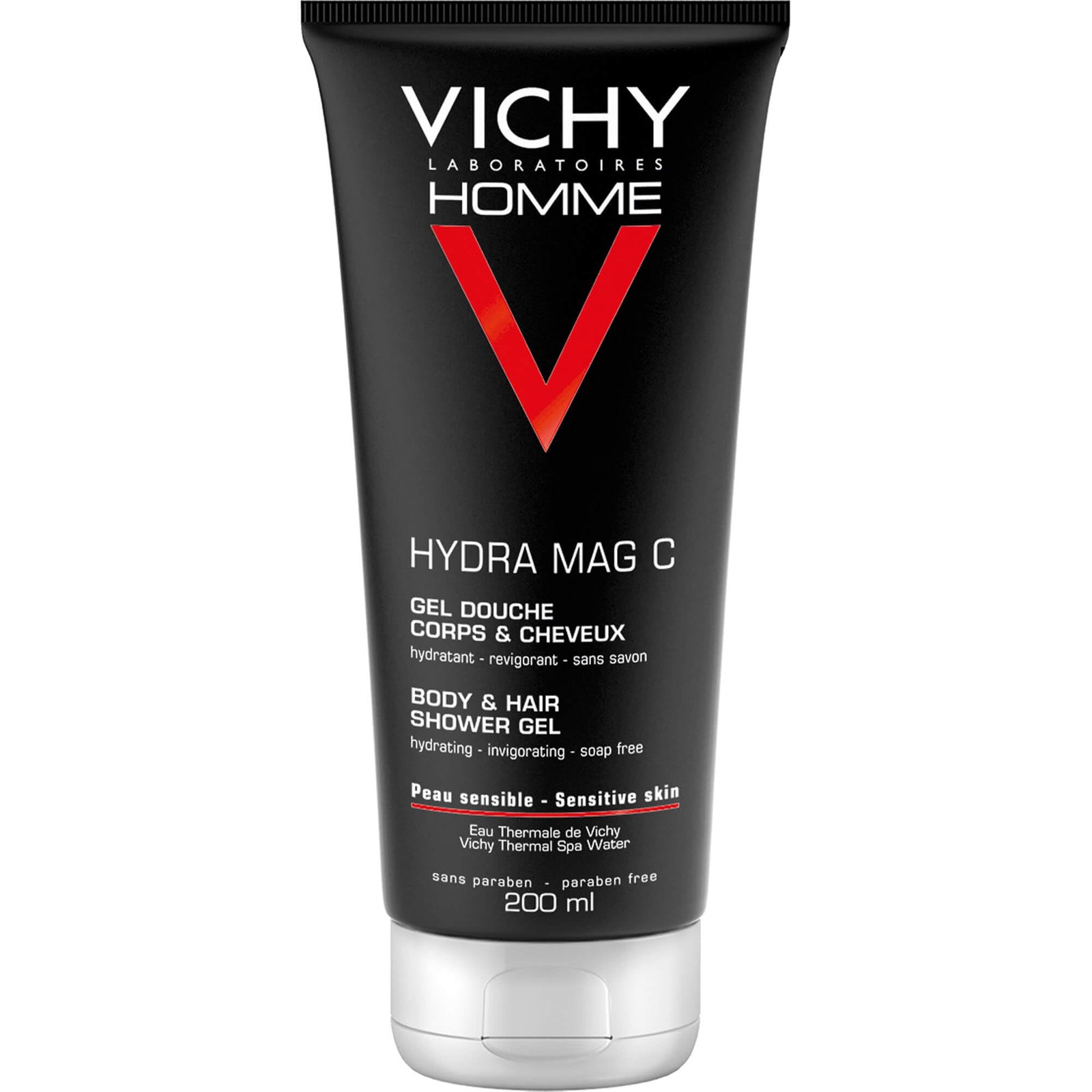 Vichy Homme Hydra Mag C Body & Hair Shower Gel 200ml — view 2 of 6