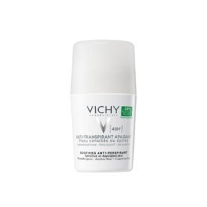 Vichy 48H Soothing Anti-Perspirant Roll-On for Sensitive Skin 50ml front