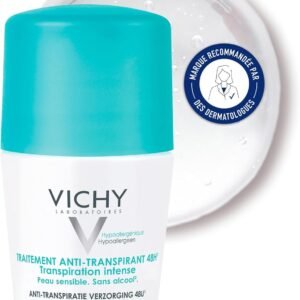 Vichy 48H Anti-Perspirant Treatment Roll-On Intense Perspiration 50ml front