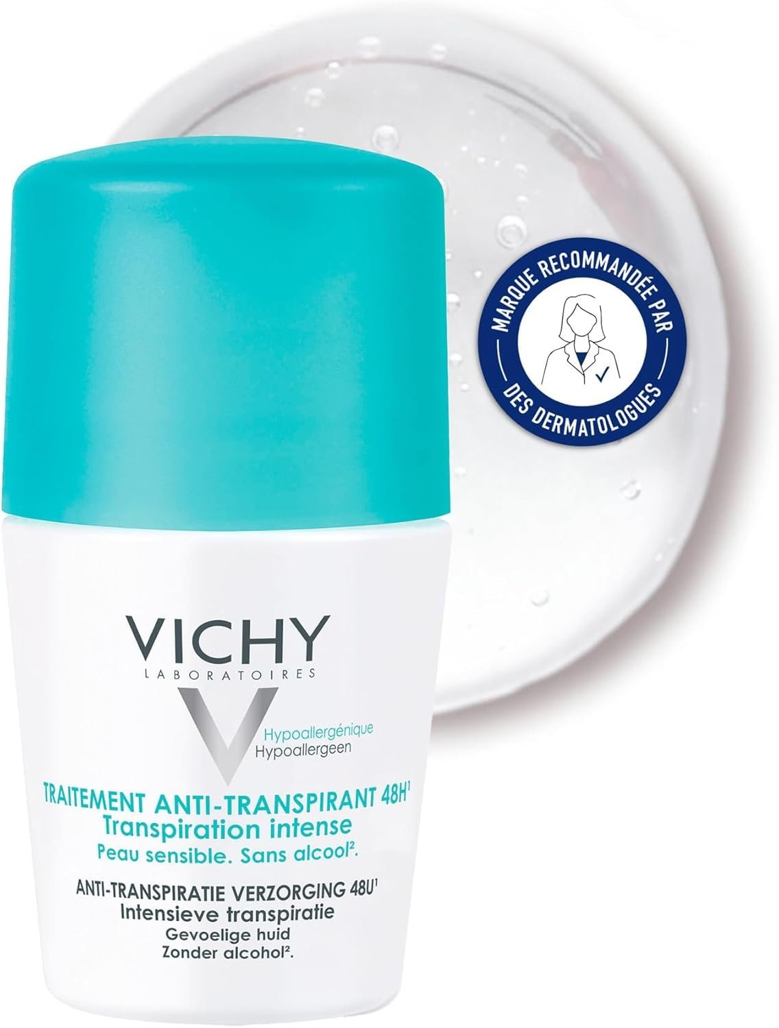 Vichy 48H Anti-Perspirant Treatment Roll-On Intense Perspiration 50ml