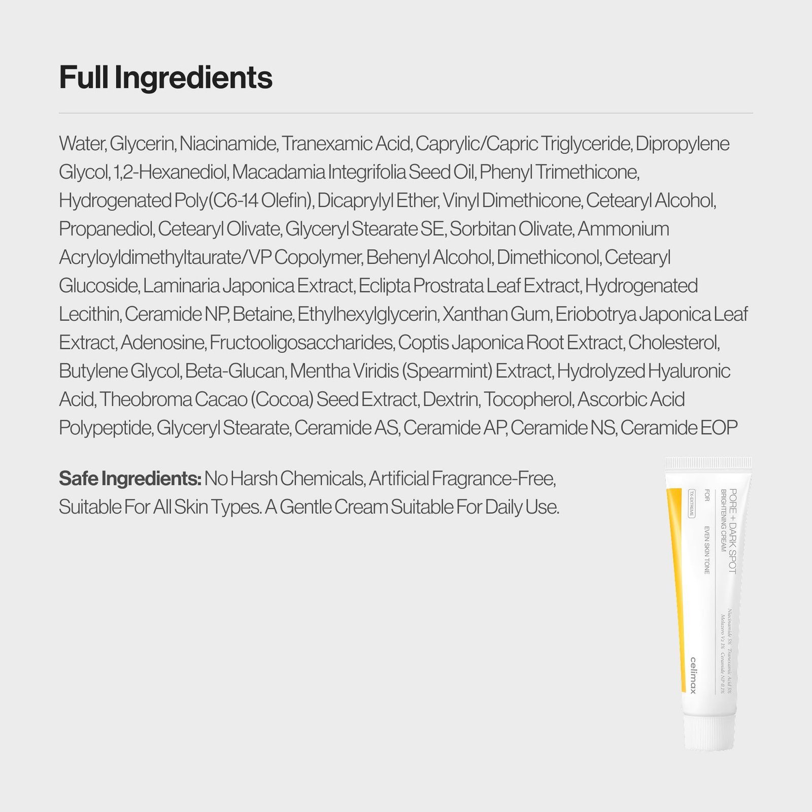 celimax Pore + Dark Spot Brightening Cream 35 مل — view 6 of 6