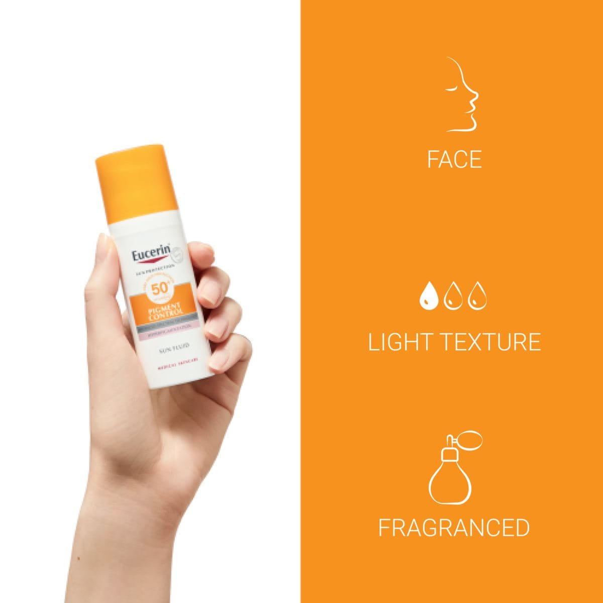 Eucerin Sun Fluid Pigment Control SPF50+ 50ml — view 3 of 6