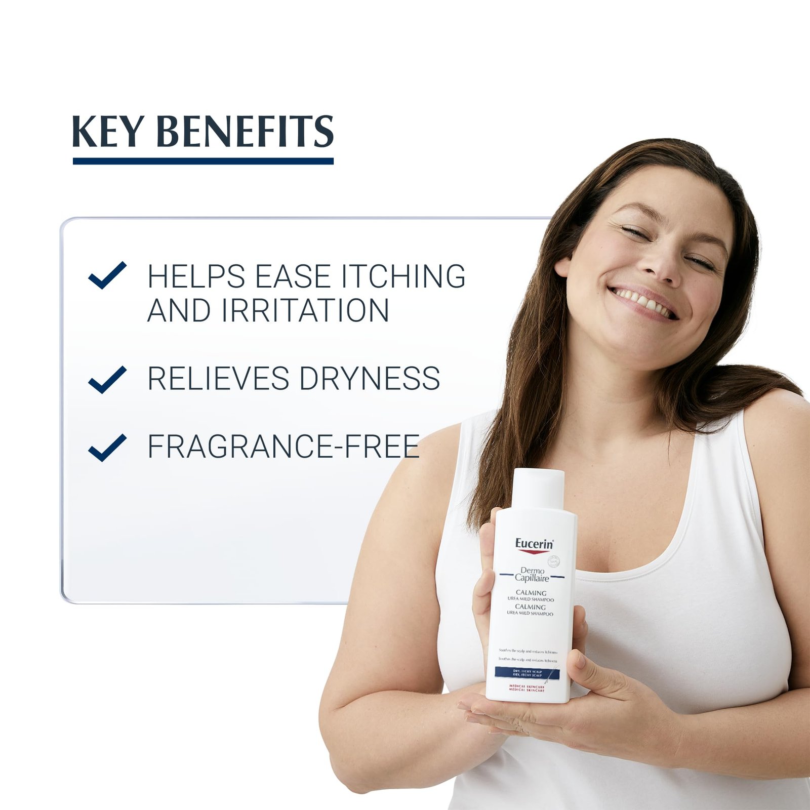 Eucerin DermoCapillaire Calming Urea Shampoo 250 مل — view 3 of 5