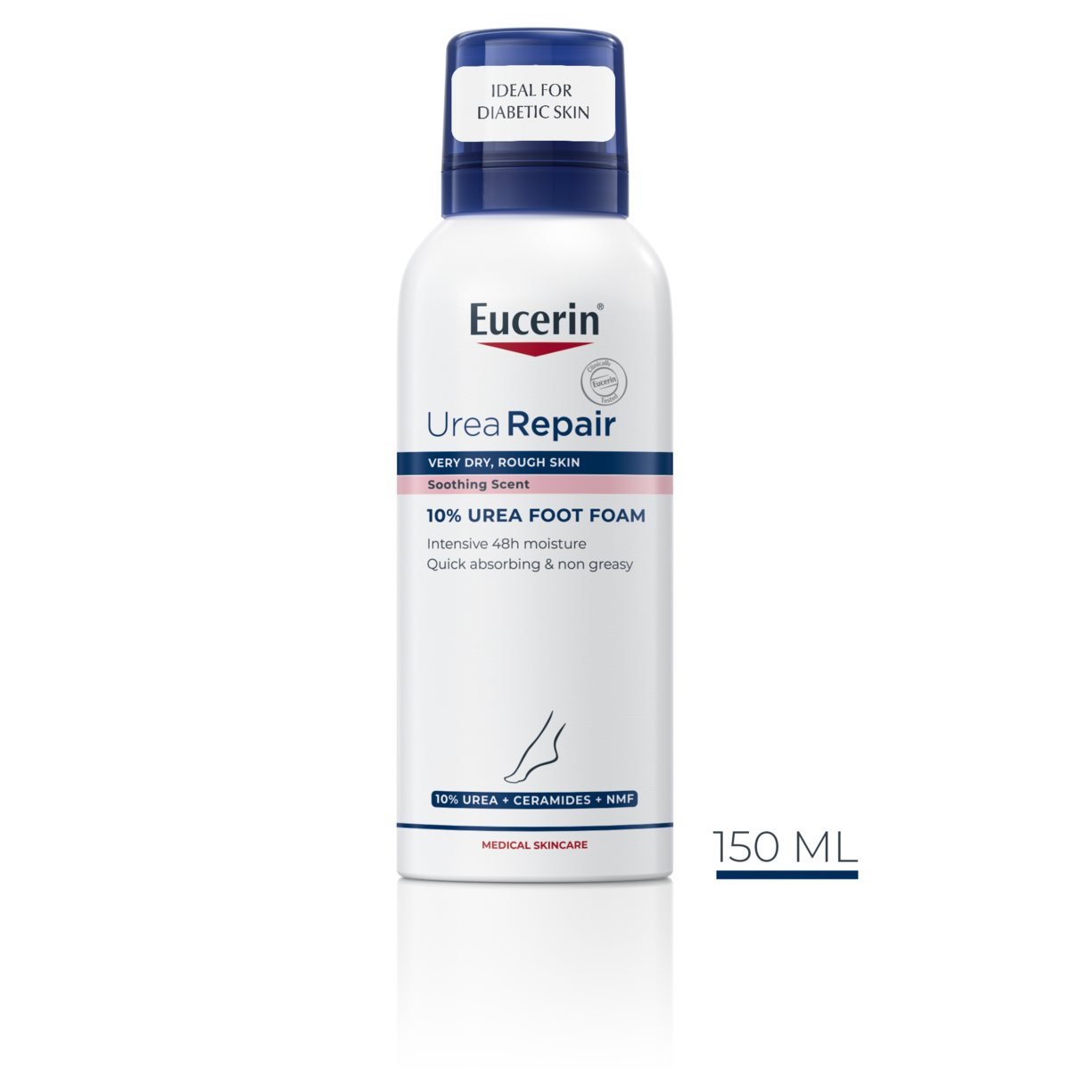Eucerin UreaRepair 10% Urea Foot Foam 150ml