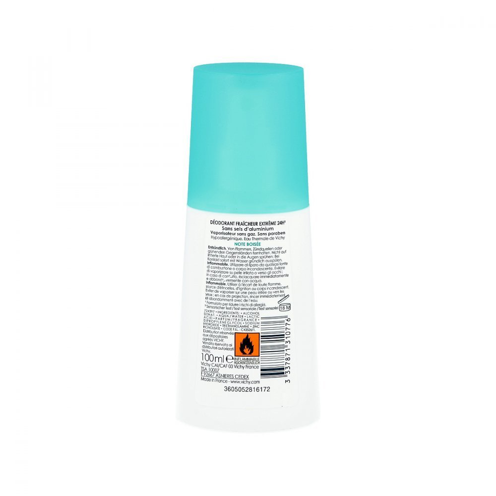 Vichy Deodorant 24H Extreme Freshness Spray 100 مل — view 5 of 5